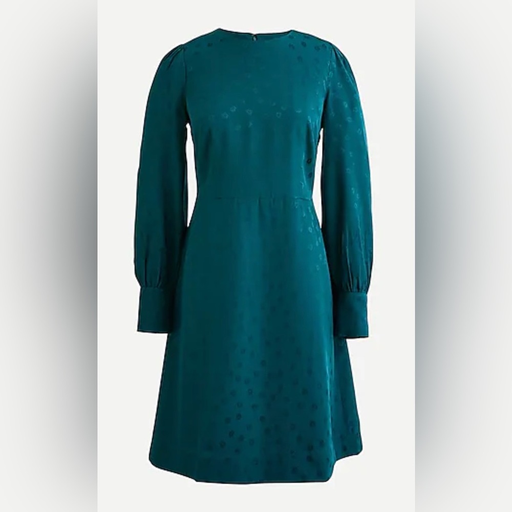 J.Crew Shift dress in jacquard floral dot, brand new with tags
